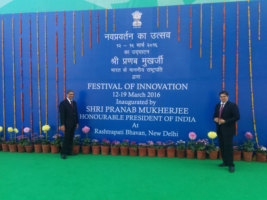 AVI Healthcare Rashtrapati Bhavan Innovation Festival 2016