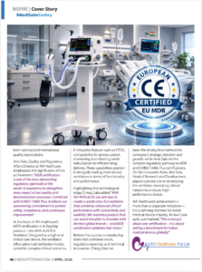 CE Certified EU MDR VIHA dv10 ICU Ventilator Article Medgate Today